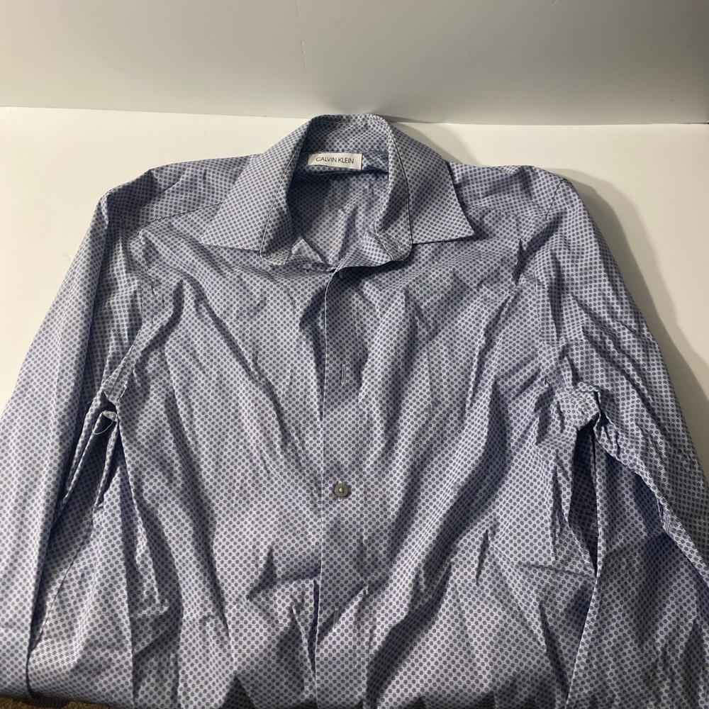 Calvin Klein Men's Patterned Dress Shirt